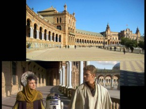 Plaza de España in Star Wars